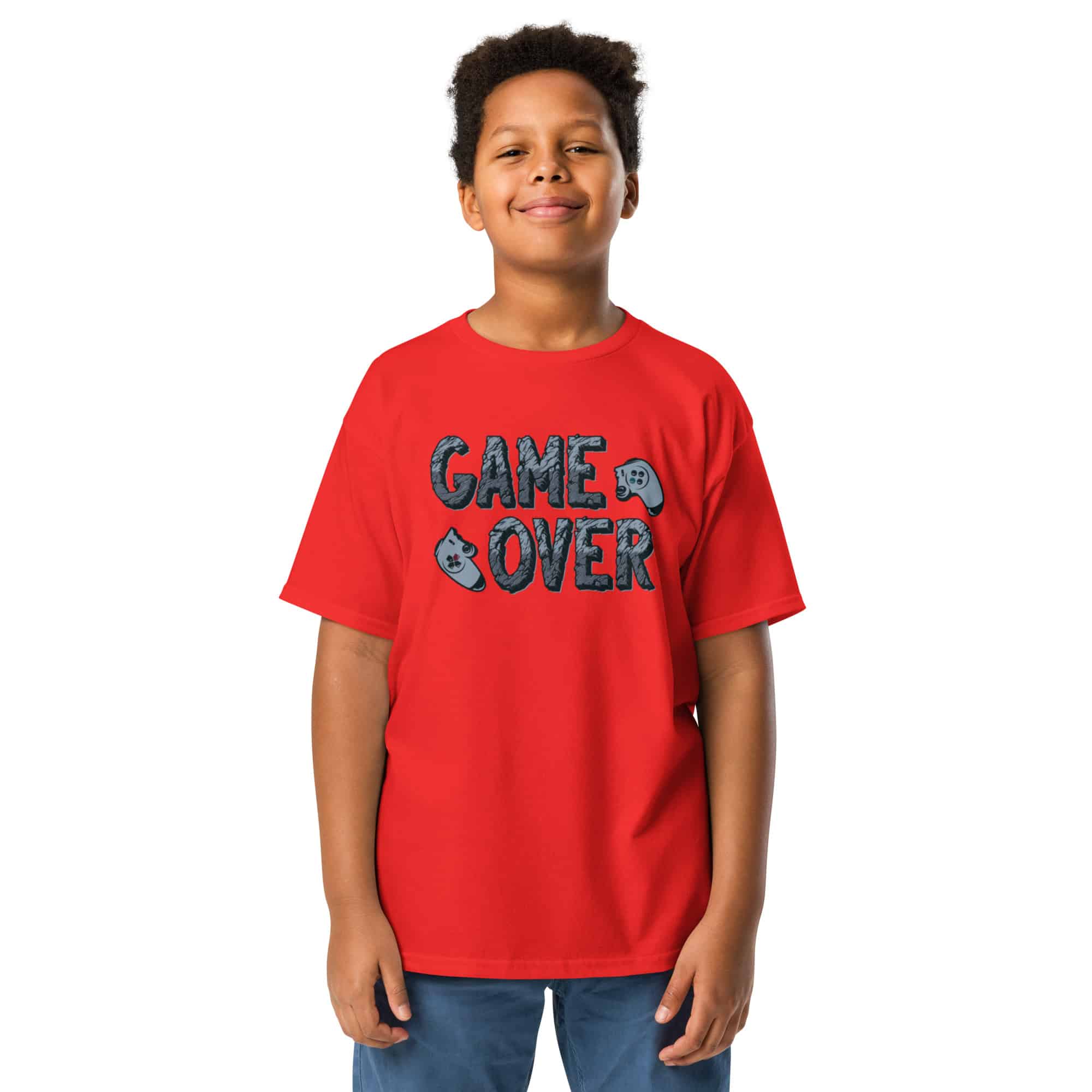 Game Over Boys Red Shirt